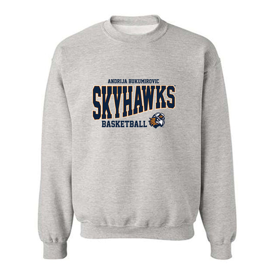UT Martin - NCAA Men's Basketball : Andrija Bukumirovic - Classic Fashion Shersey Crewneck Sweatshirt