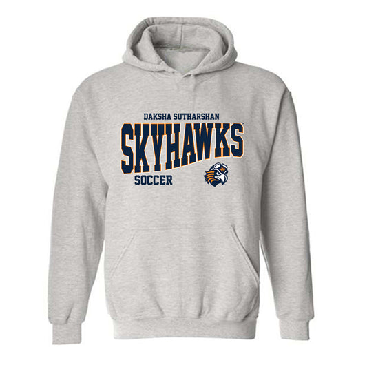 UT Martin - NCAA Women's Soccer : Daksha Sutharshan - Classic Fashion Shersey Hooded Sweatshirt