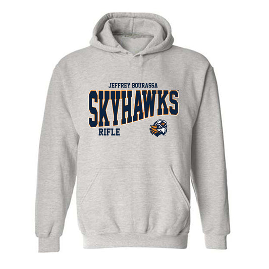 UT Martin - NCAA Rifle : Jeffrey Bourassa - Classic Fashion Shersey Hooded Sweatshirt