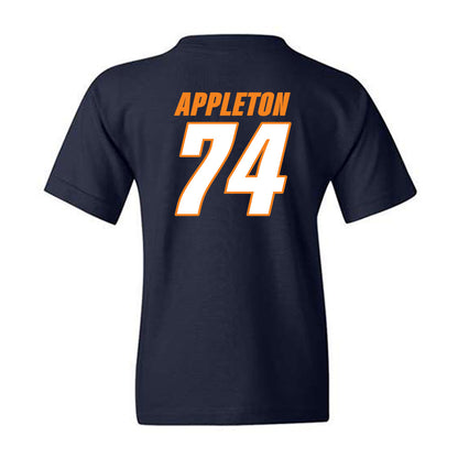 UT Martin - NCAA Football : Mitchell Appleton - Classic Shersey Youth T-Shirt-1