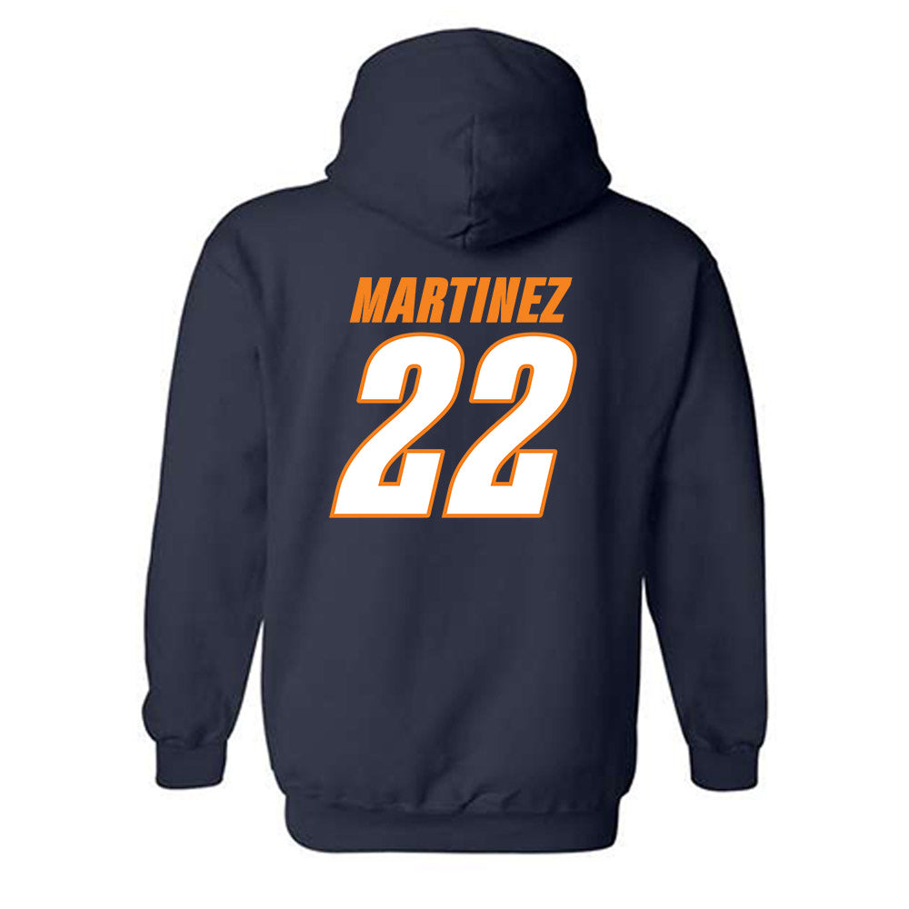 UT Martin - NCAA Football : Drake Martinez - Classic Shersey Hooded Sweatshirt-1