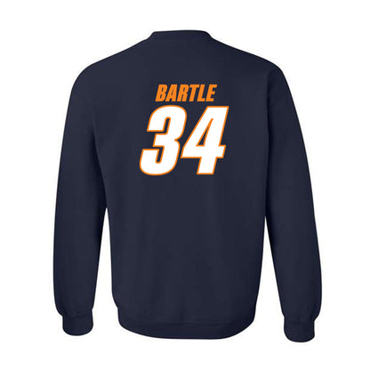 UT Martin - NCAA Baseball : Jeb Bartle - Classic Shersey Crewneck Sweatshirt-1