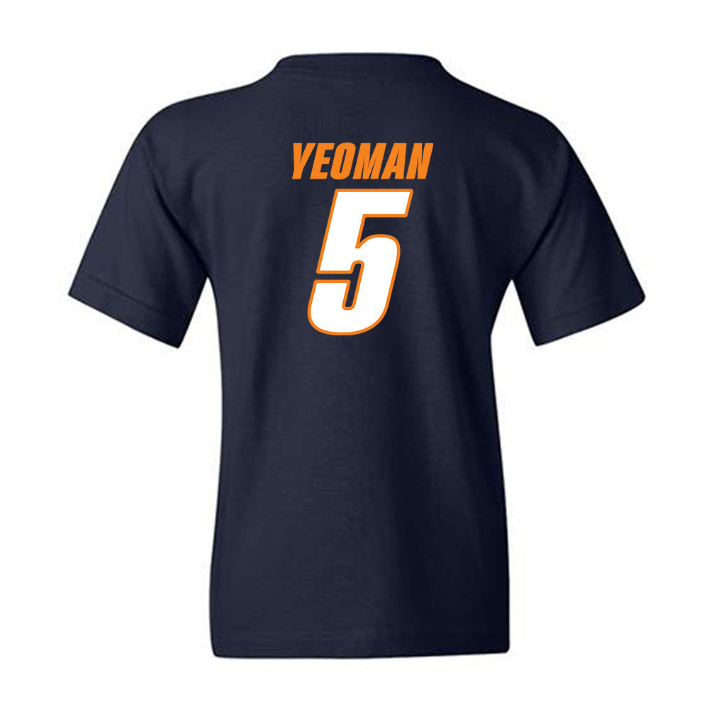 UT Martin - NCAA Football : Corey Yeoman - Classic Shersey Youth T-Shirt-1