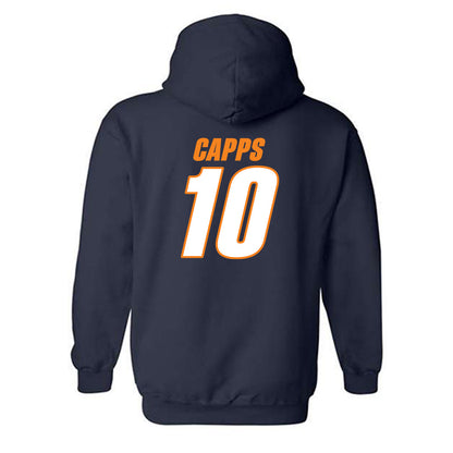 UT Martin - NCAA Baseball : Brody Capps - Classic Shersey Hooded Sweatshirt-1
