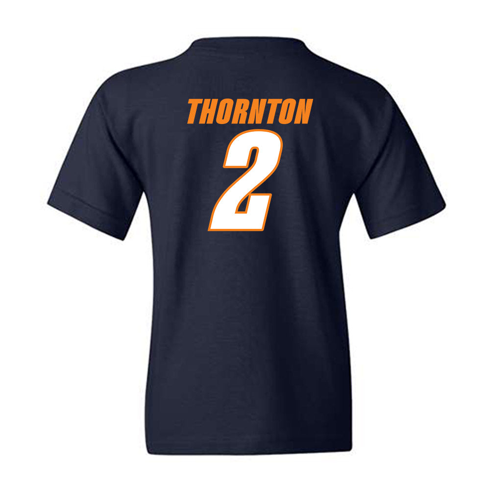 UT Martin - NCAA Baseball : Quincy Thornton - Classic Shersey Youth T-Shirt-1