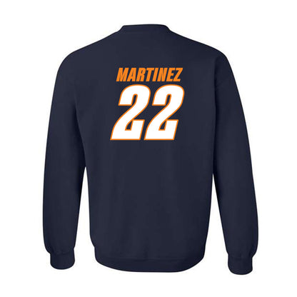 UT Martin - NCAA Football : Drake Martinez - Classic Shersey Crewneck Sweatshirt-1