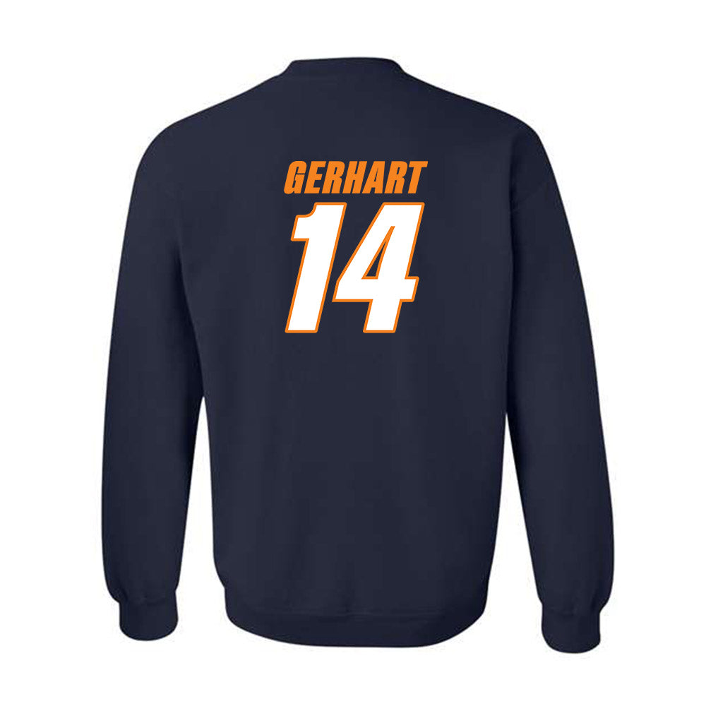 UT Martin - NCAA Baseball : Gates Gerhart - Classic Shersey Crewneck Sweatshirt-1