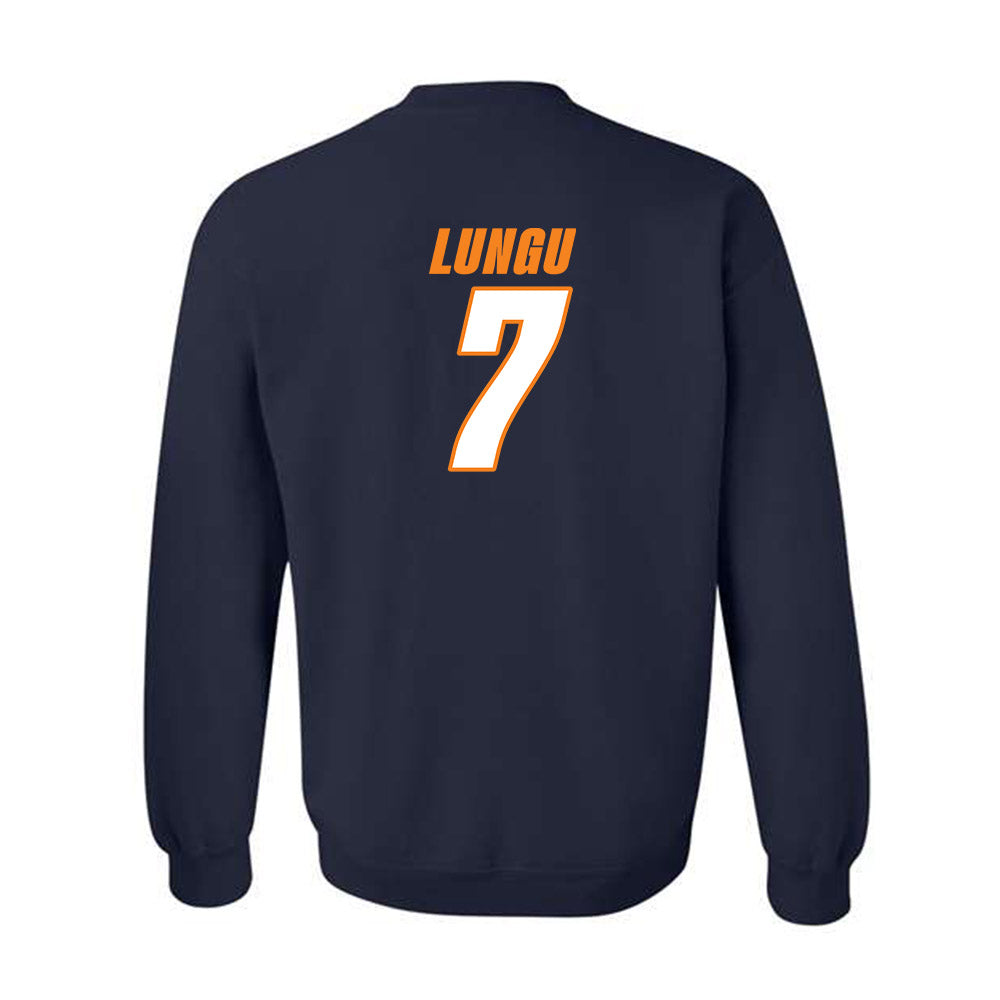 UT Martin - NCAA Men's Basketball : Dragos Lungu - Classic Shersey Crewneck Sweatshirt-1