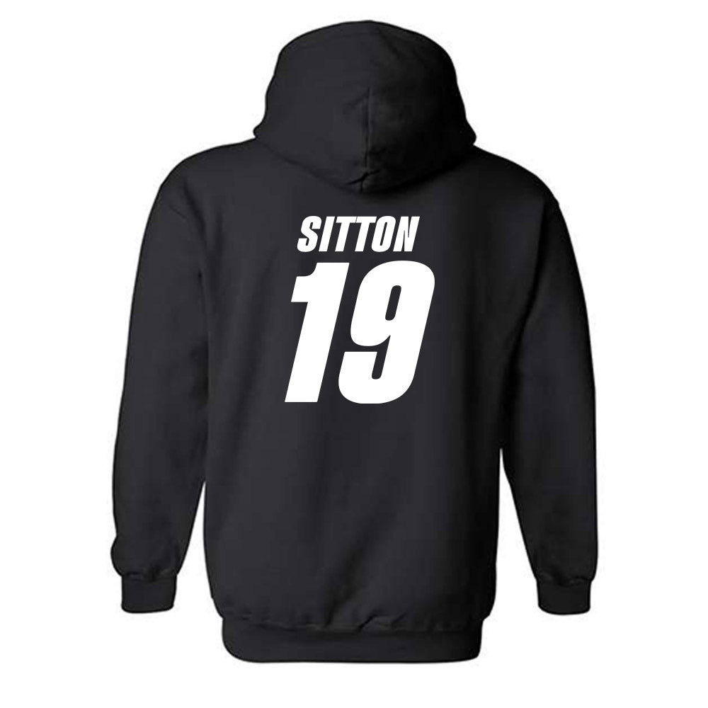 UT Martin - NCAA Baseball : Jacob Sitton - Classic Shersey Hooded Sweatshirt-1