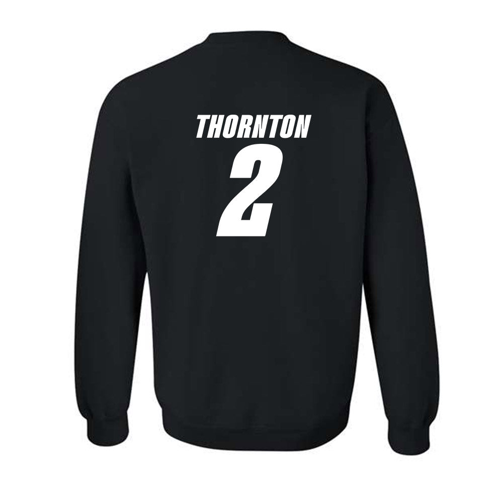 UT Martin - NCAA Baseball : Quincy Thornton - Classic Shersey Crewneck Sweatshirt-1