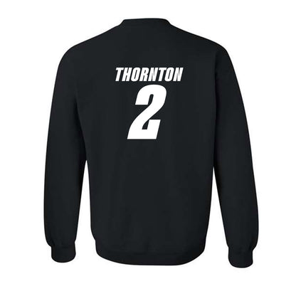 UT Martin - NCAA Baseball : Quincy Thornton - Classic Shersey Crewneck Sweatshirt-1