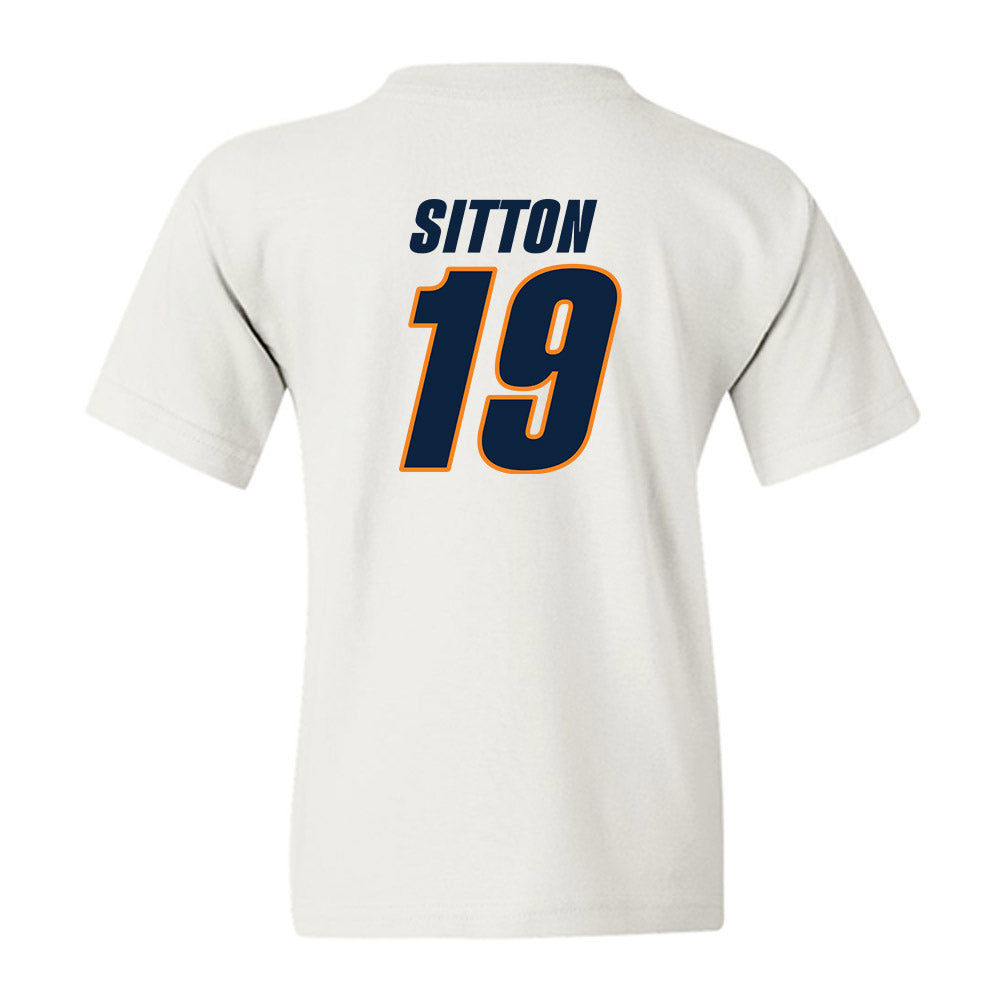 UT Martin - NCAA Baseball : Jacob Sitton - Classic Shersey Youth T-Shirt-1