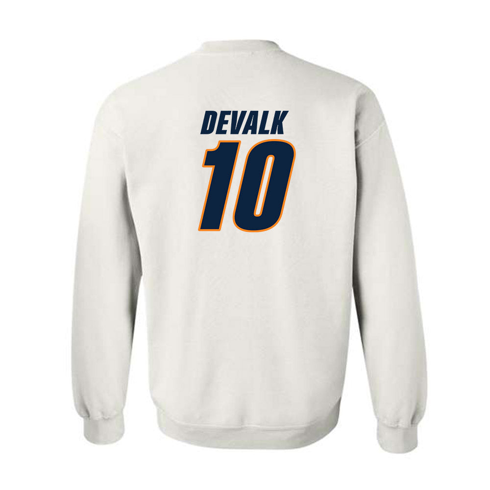 UT Martin - NCAA Baseball : Jake Devalk - Classic Shersey Crewneck Sweatshirt-1