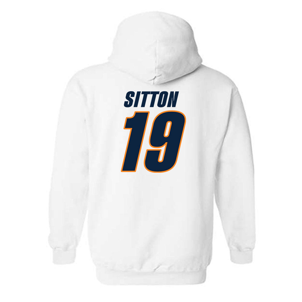 UT Martin - NCAA Baseball : Jacob Sitton - Classic Shersey Hooded Sweatshirt-1