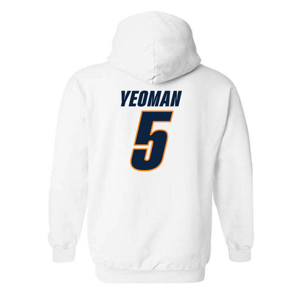 UT Martin - NCAA Football : Corey Yeoman - Classic Shersey Hooded Sweatshirt-1