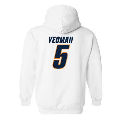 UT Martin - NCAA Football : Corey Yeoman - Classic Shersey Hooded Sweatshirt-1