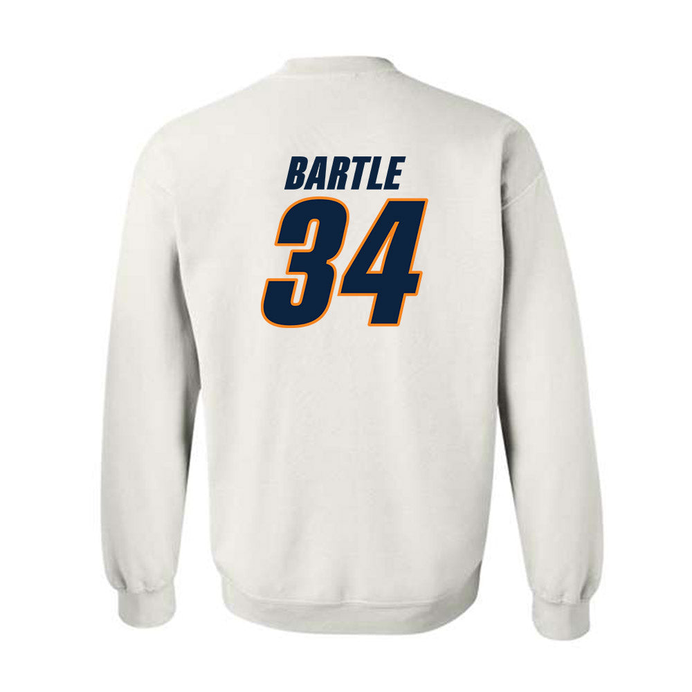 UT Martin - NCAA Baseball : Jeb Bartle - Classic Shersey Crewneck Sweatshirt-1