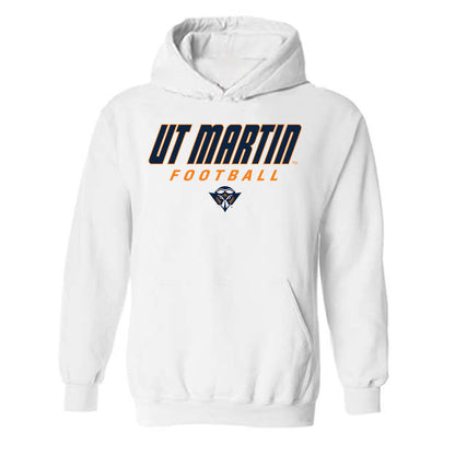 UT Martin - NCAA Football : Jase Bauer - Classic Shersey Hooded Sweatshirt-0