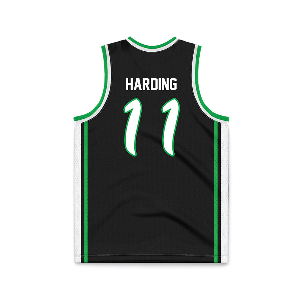 Marshall - NCAA Men's Basketball : Erich Harding - Green Basketball Jersey-1