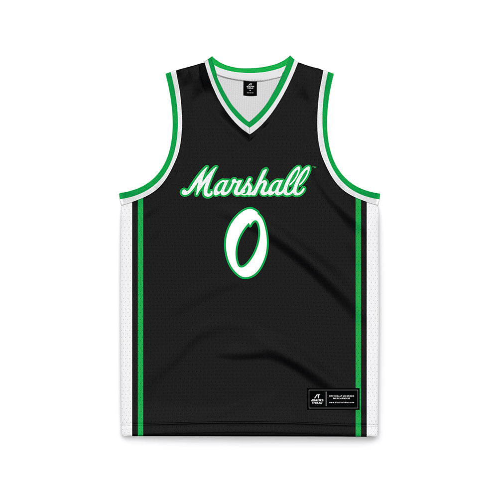 Marshall - NCAA Men's Basketball : Kai Spears - Green Basketball Jersey