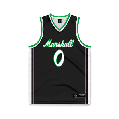 Marshall - NCAA Men's Basketball : Kai Spears - Green Basketball Jersey