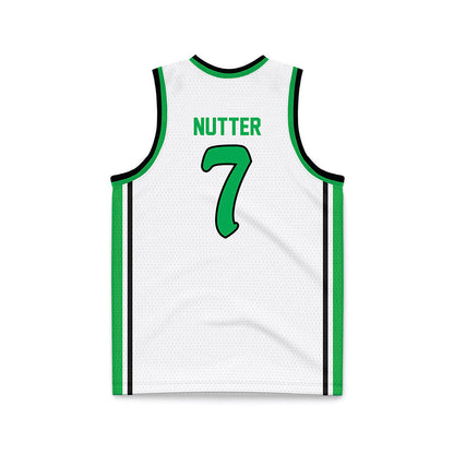 Marshall - NCAA Men's Basketball : Ryan Nutter - White Basketball Jersey