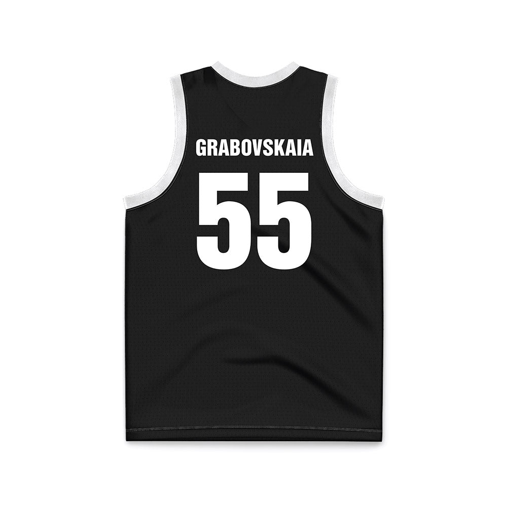 MTSU - NCAA Women's Basketball : Iuliia Grabovskaia - Black Basketball Jersey