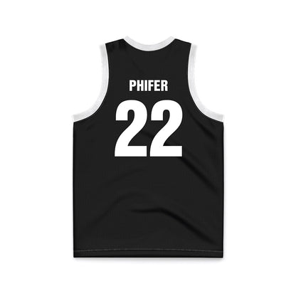 MTSU - NCAA Women's Basketball : Macie Phifer - Black Basketball Jersey-1