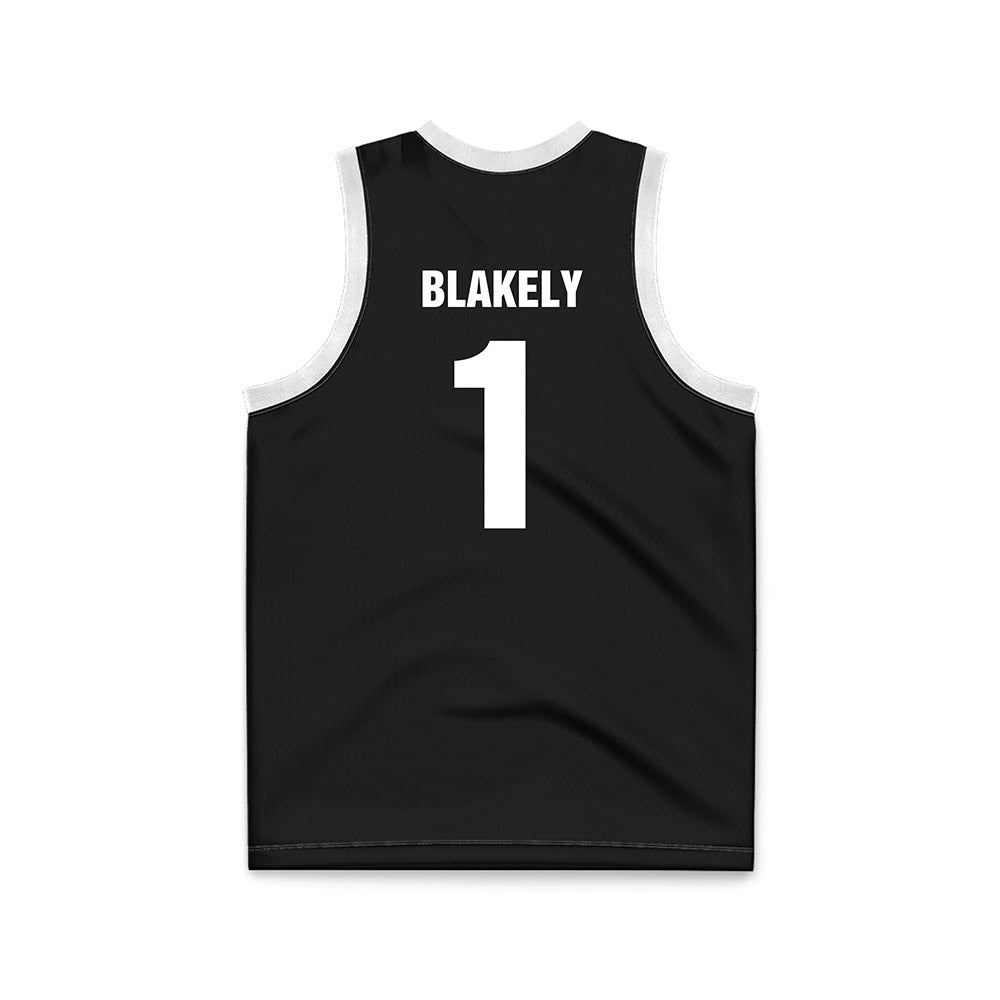 MTSU - NCAA Women's Basketball : Courtney Blakely - Black Basketball Jersey