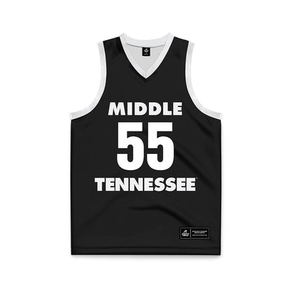 MTSU - NCAA Women's Basketball : Iuliia Grabovskaia - Black Basketball Jersey