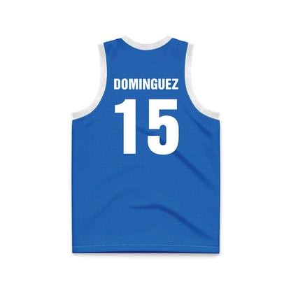MTSU - NCAA Women's Basketball : Nicole Dominguez - Blue Basketball Jersey-1