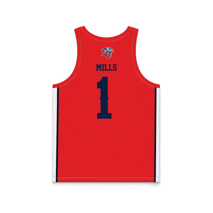 Liberty - NCAA Women's Basketball : Avery Mills - Red Basketball Jersey