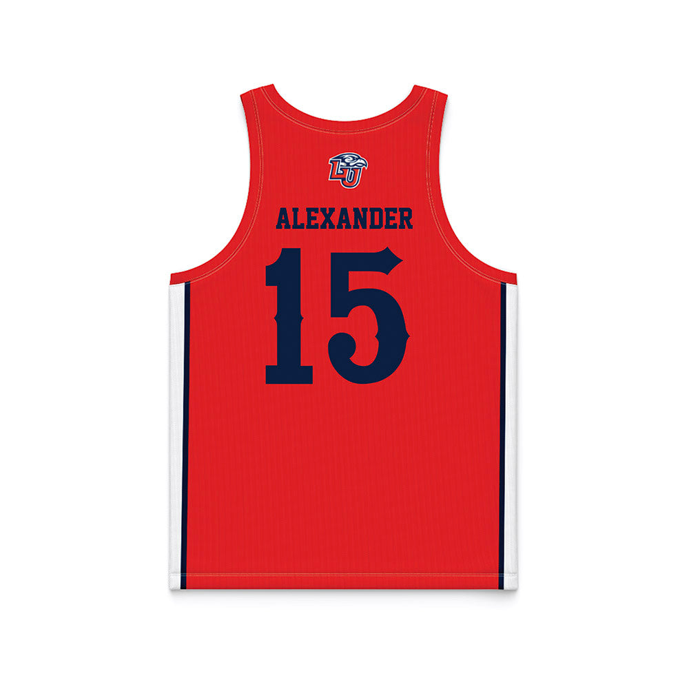 Liberty - NCAA Women's Basketball : Maleah Alexander - Red Basketball Jersey