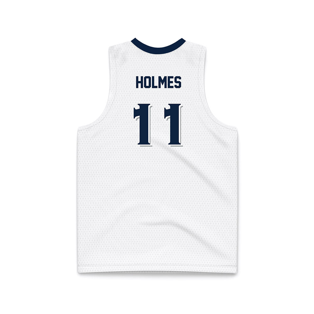 Xavier - NCAA Women's Basketball : Phoebe Holmes - White Basketball Jersey-1
