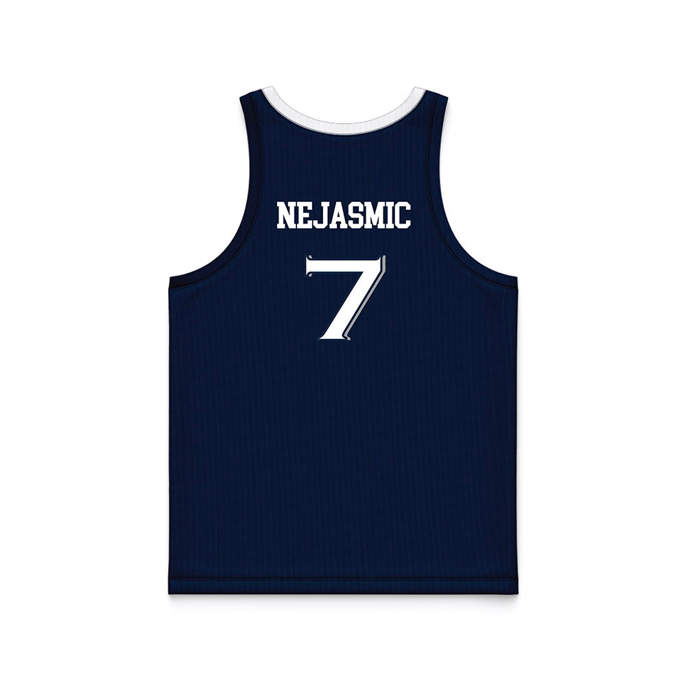 Xavier - NCAA Women's Basketball : Vivien Nejasmic - Navy Basketball Jersey-1