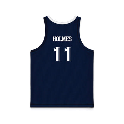 Xavier - NCAA Women's Basketball : Phoebe Holmes - Navy Basketball Jersey-1