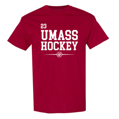 UMass - NCAA Men's Ice Hockey : Francesco Dell'Elce - Classic Fashion Shersey T-Shirt