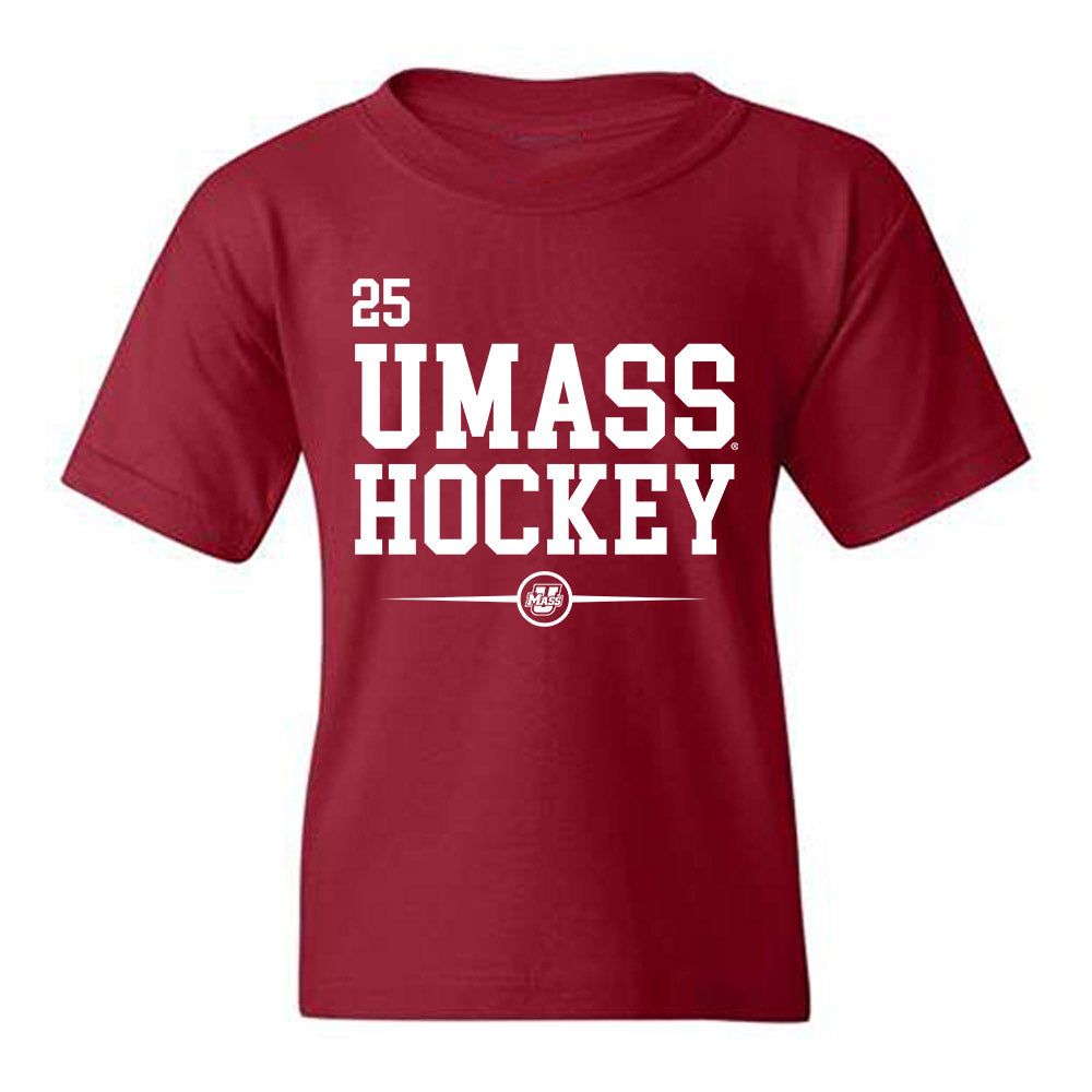 UMass - NCAA Men's Ice Hockey : Cam Dunn - Classic Fashion Shersey Youth T-Shirt-0