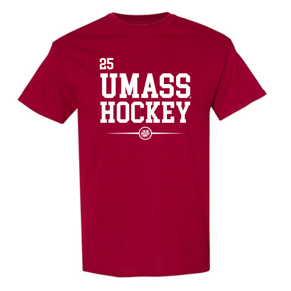 UMass - NCAA Men's Ice Hockey : Daniel Jencko - Classic Fashion Shersey T-Shirt-0