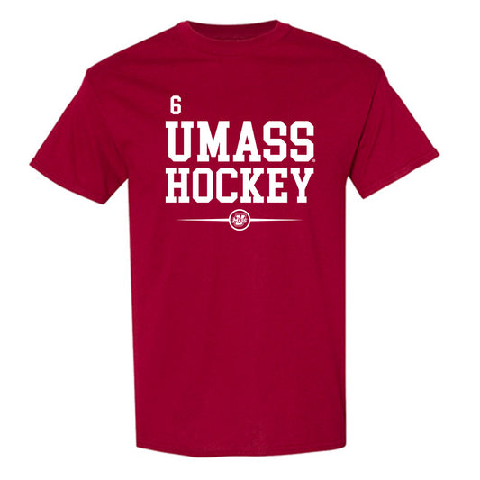 UMass - NCAA Men's Ice Hockey : Lucas Olvestad - Classic Fashion Shersey T-Shirt