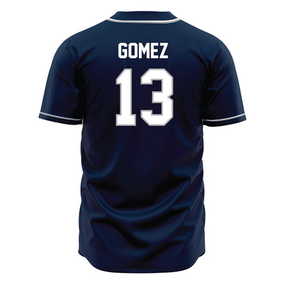 UNF - NCAA Baseball : Gialdri Gomez - Blue Jersey-1