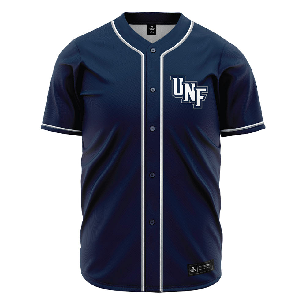 UNF - NCAA Baseball : Sean Benjamin - Blue Jersey-0