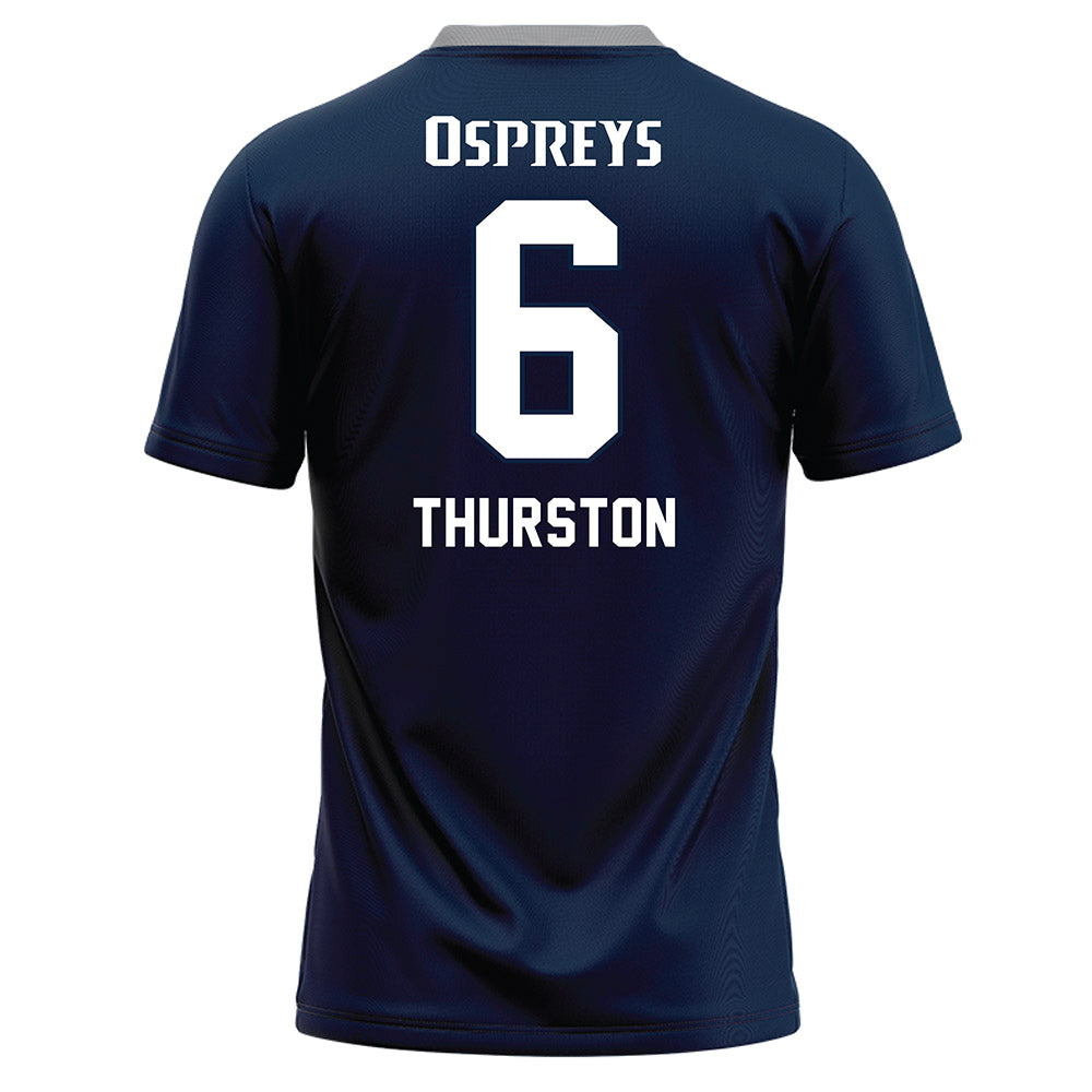 UNF - NCAA Women's Soccer : Allyna Thurston - Blue Baseball Jersey