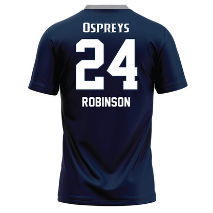 UNF - NCAA Women's Soccer : Brenna Robinson - Blue Baseball Jersey