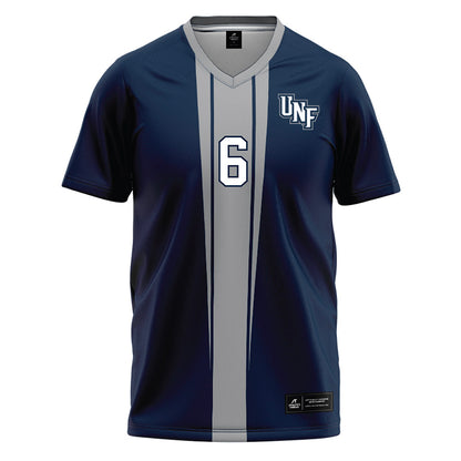 UNF - NCAA Women's Soccer : Allyna Thurston - Blue Baseball Jersey