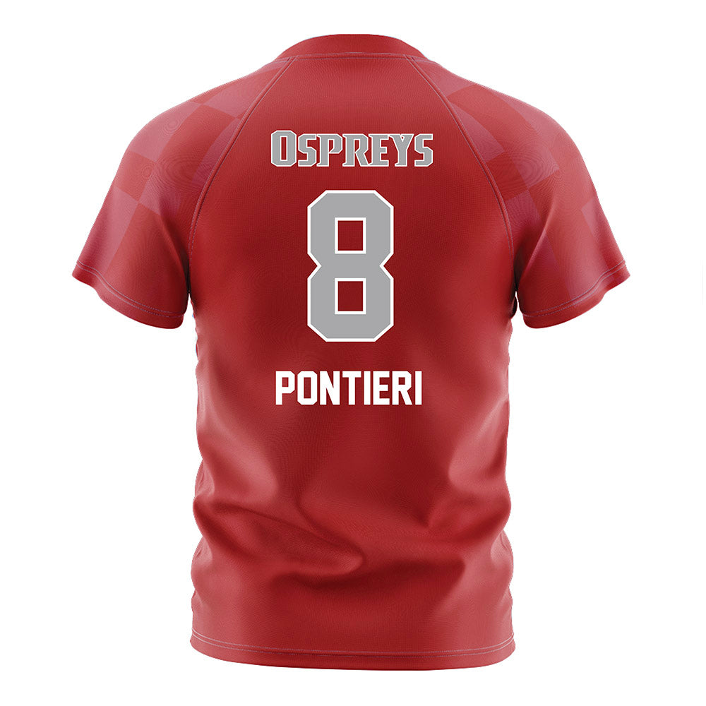UNF - NCAA Women's Soccer : Bella Pontieri - Red Soccer Jersey-1