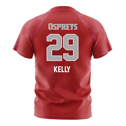 UNF - NCAA Women's Soccer : Emma Kelly - Red Soccer Jersey-1