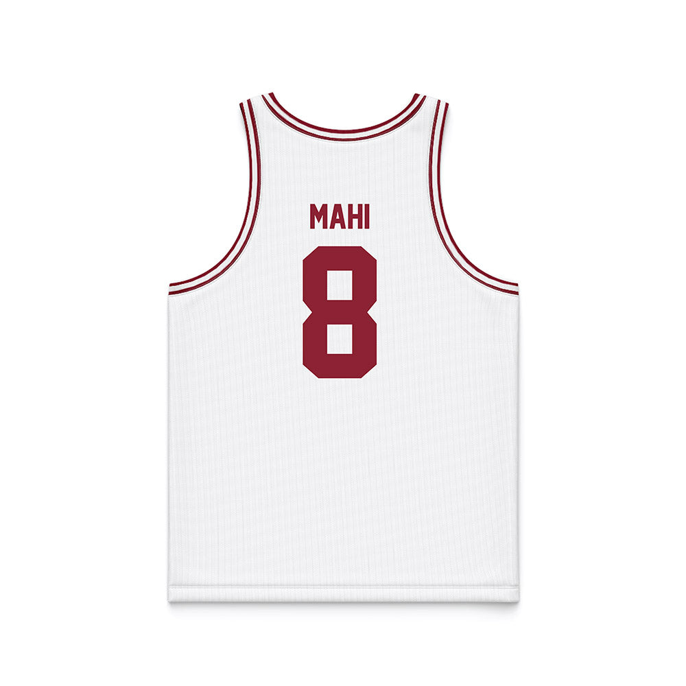 SCU - NCAA Men's Basketball : Elijah Mahi - White Basketball Jersey-1
