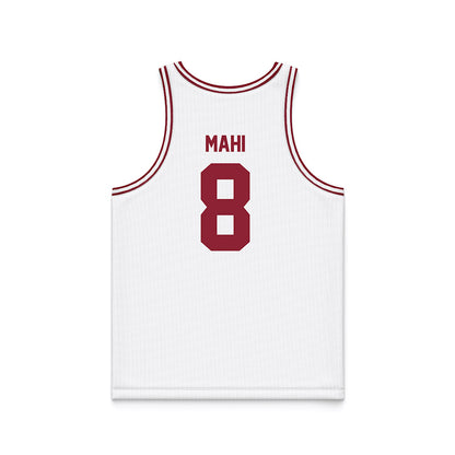 SCU - NCAA Men's Basketball : Elijah Mahi - White Basketball Jersey-1