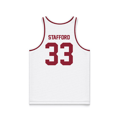 SCU - NCAA Women's Basketball : Danja Stafford - Black Basketball Jersey